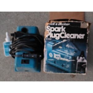 Vintage Black & Decker Spark Plug Cleaner 12 Volt - untested